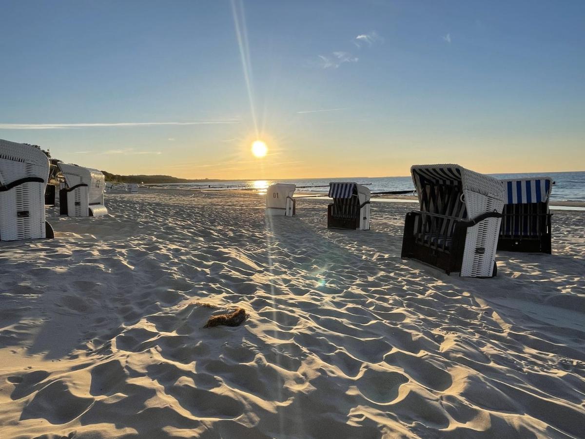 "Ab Zum Strand" Ferienwohnung Mit Balkon Zempin Buitenkant foto