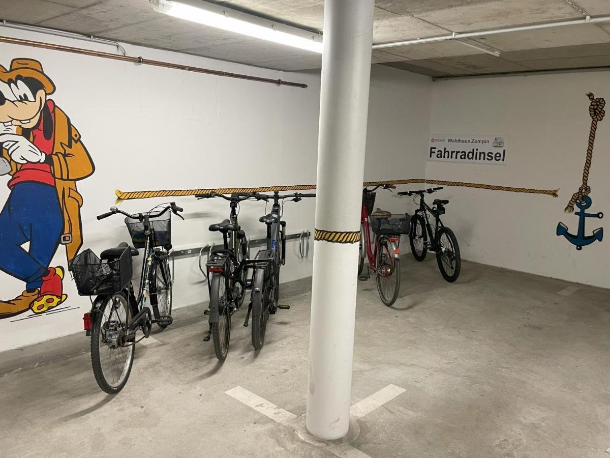 "Ab Zum Strand" Ferienwohnung Mit Balkon Zempin Buitenkant foto