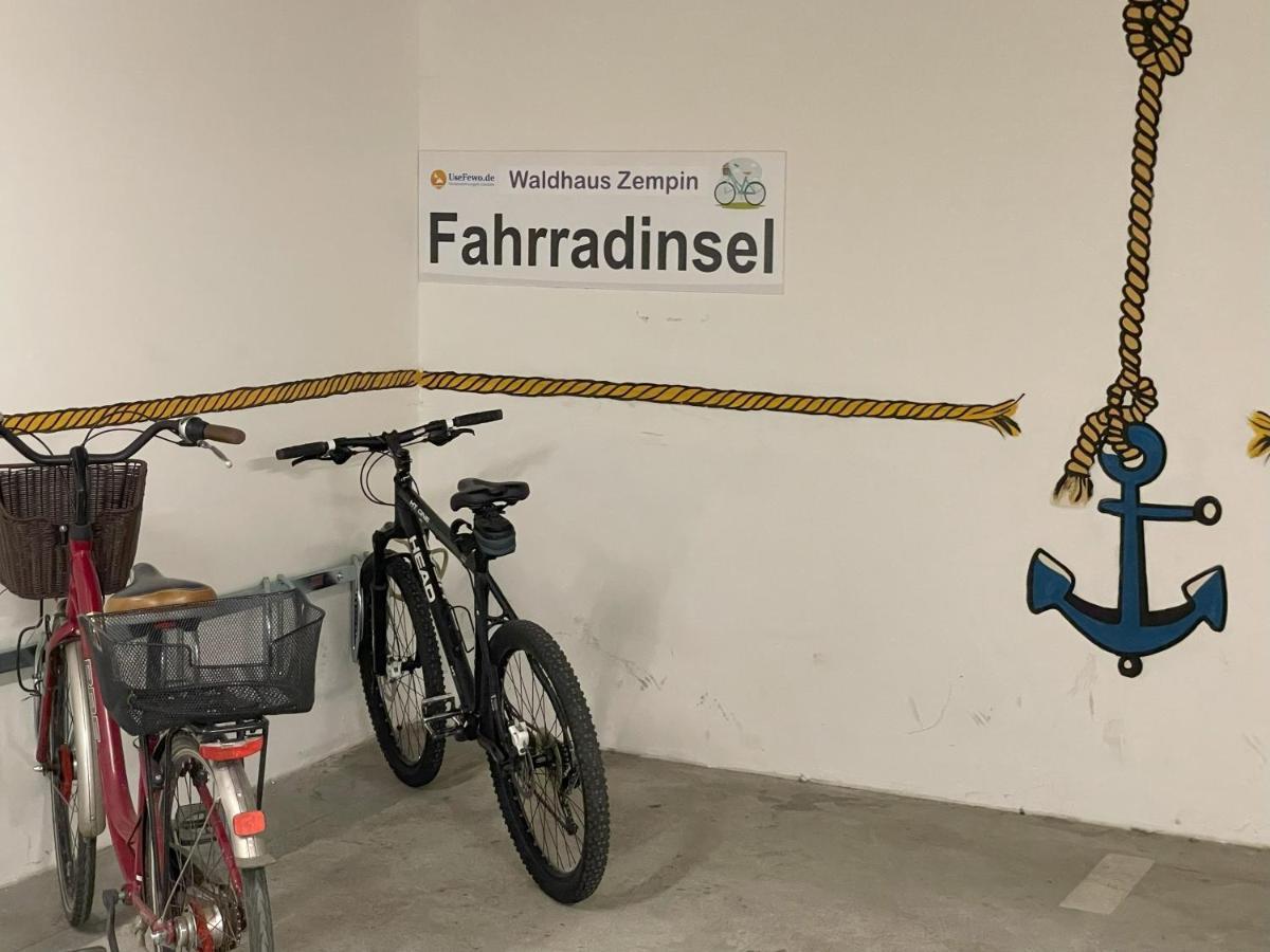 "Ab Zum Strand" Ferienwohnung Mit Balkon Zempin Buitenkant foto