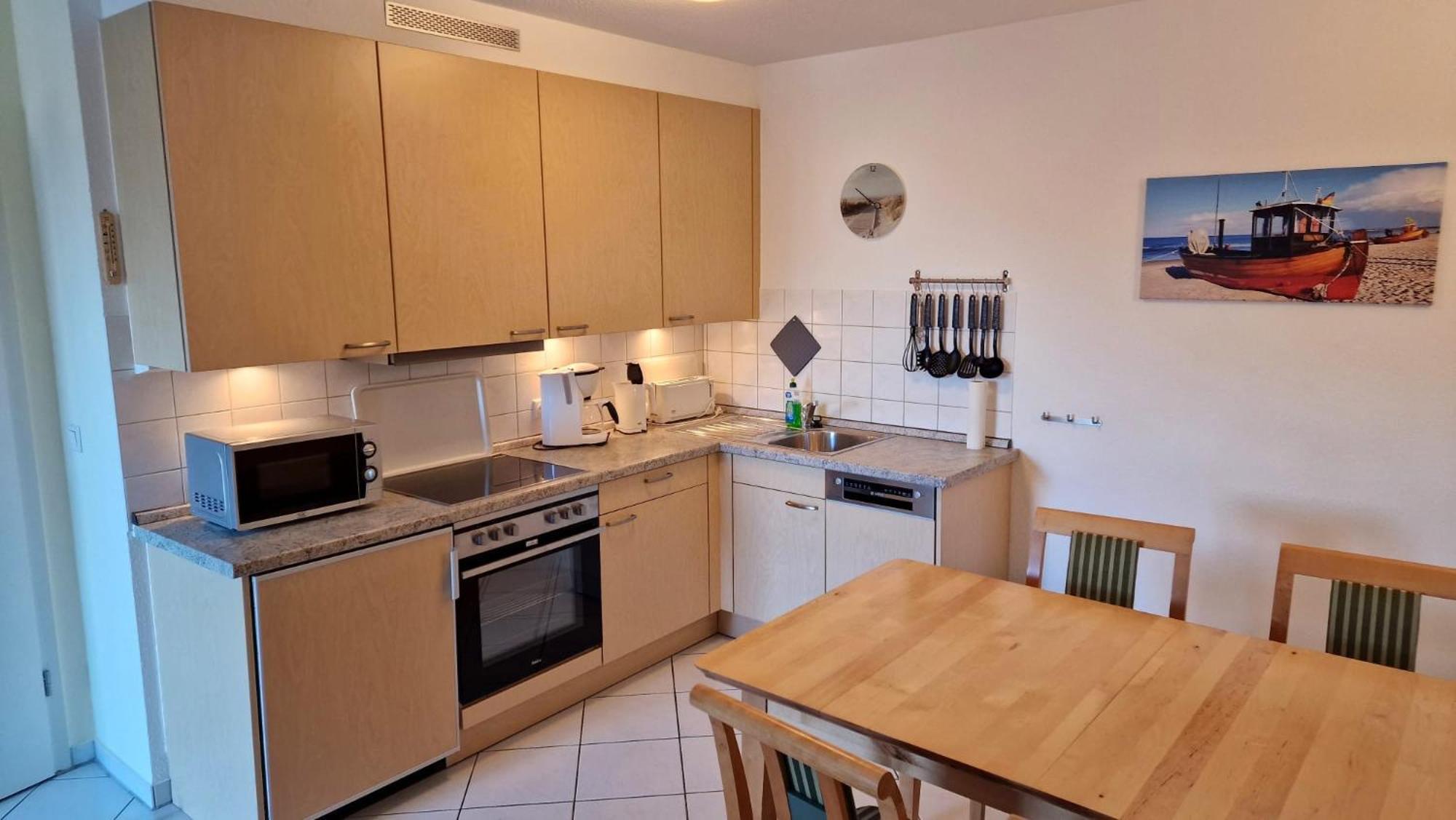 "Ab Zum Strand" Ferienwohnung Mit Balkon Zempin Buitenkant foto