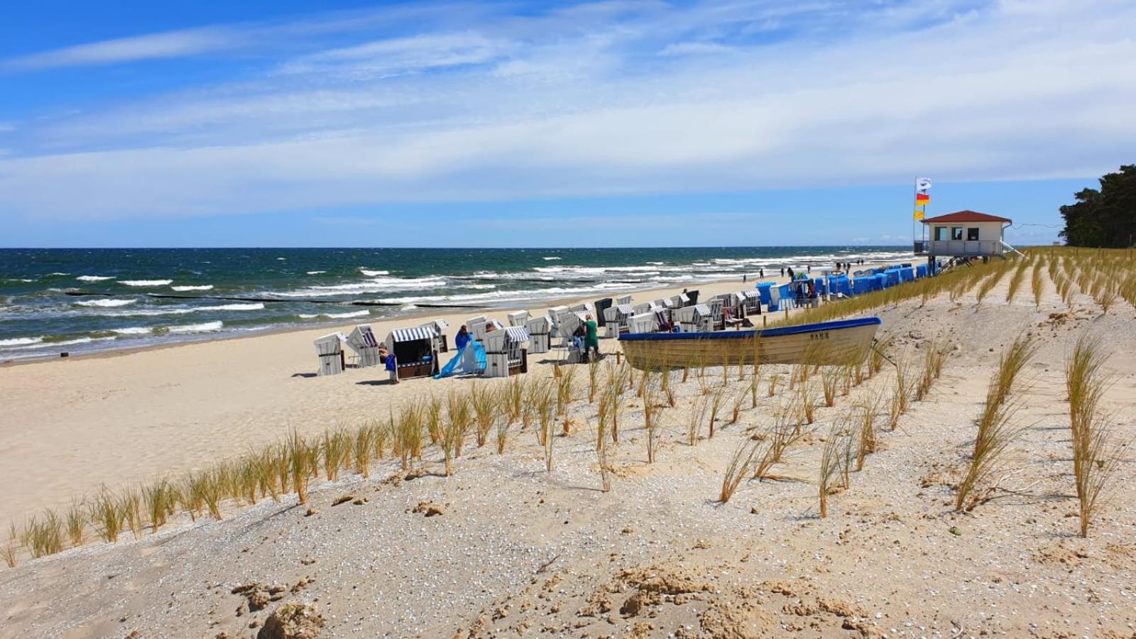 "Ab Zum Strand" Ferienwohnung Mit Balkon Zempin Buitenkant foto