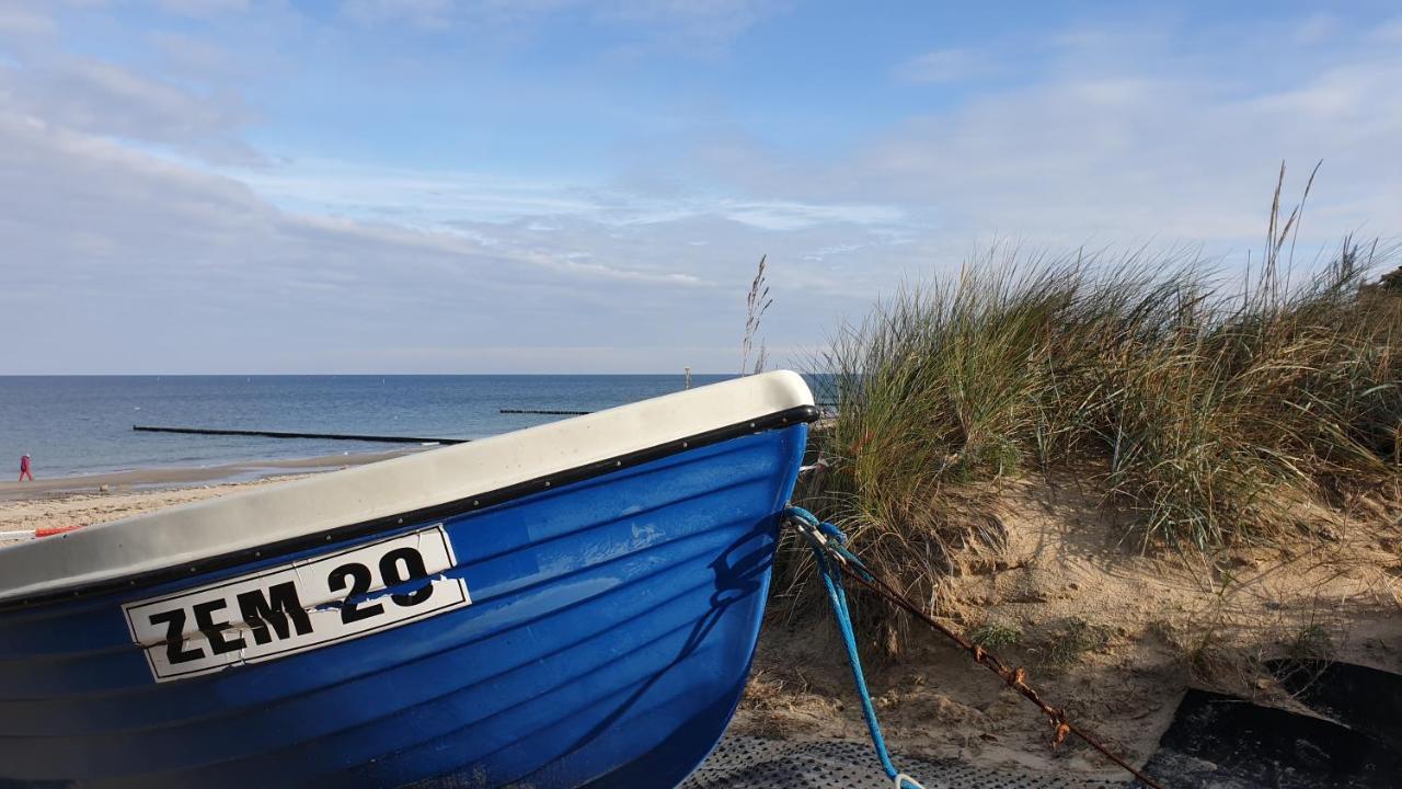 "Ab Zum Strand" Ferienwohnung Mit Balkon Zempin Buitenkant foto